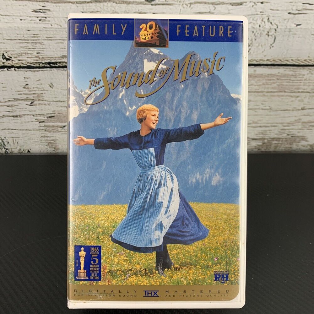 The Sound of Music (VHS, 1996, THX Digital Surround Sound Audio)